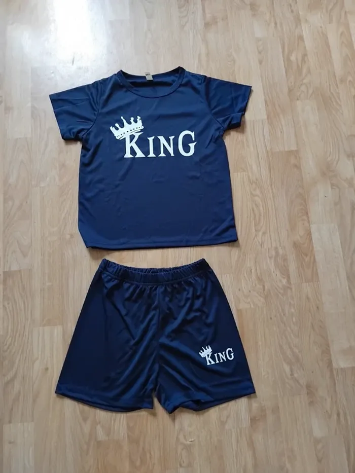 Ensemble shorts neuf garçon 8/9ans - photo numéro 11