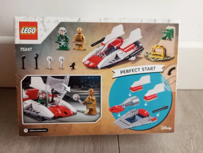 LEGO Star Wars 75247 : Chasseur stellaire rebelle A-Wing. - photo numéro 2