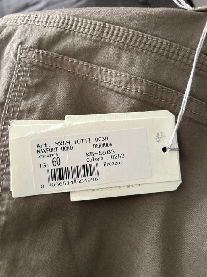 Bermuda homme maxfort 56 France 60 italie produit neuf - photo numéro 9