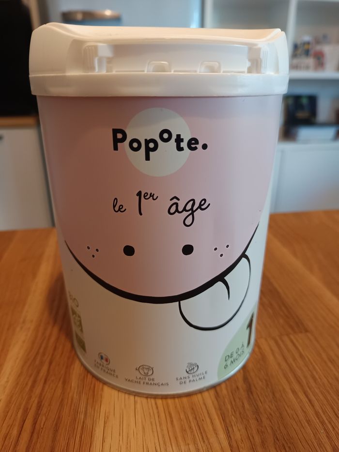 Lait infantile Popote 1er âge