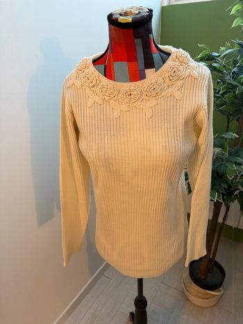 Pull d'hiver vintage Caroll Taille 38