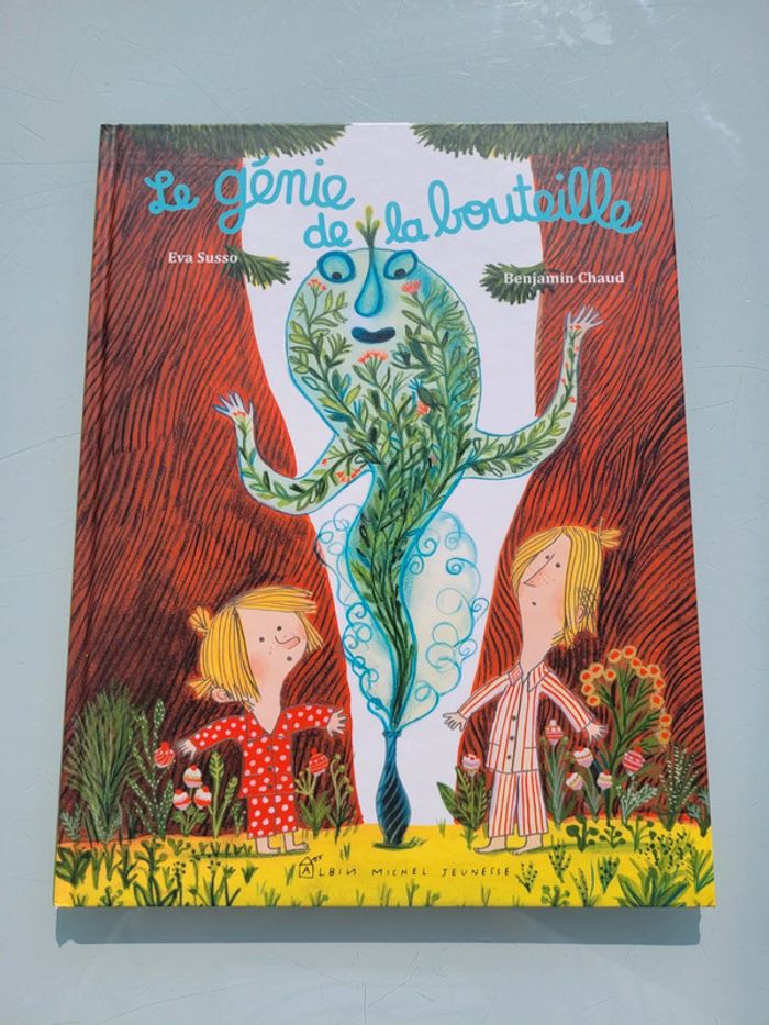 Beau lkvre Le Génie de la bouteille 🪔 Albin Michel Jeunesse - photo numéro 2