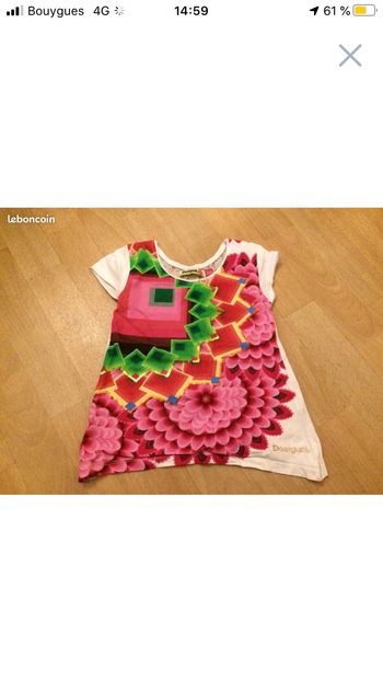 T-shirt fille taille 5/6 ans