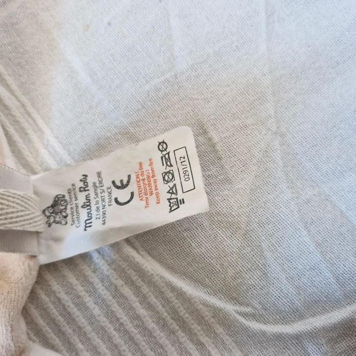 Doudou plat Ourson Basile et Lola Moulin roty - photo numéro 7