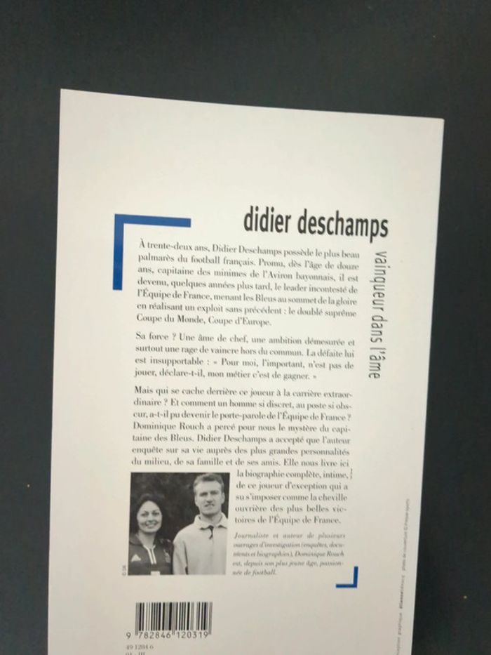 Livre Didier deschamps vainqueur dans l' âme - photo numéro 4
