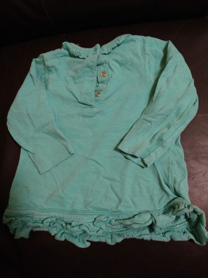 Maillot manches longues taille 9 mois (71cm) marque orchestra en très bon état - photo numéro 2