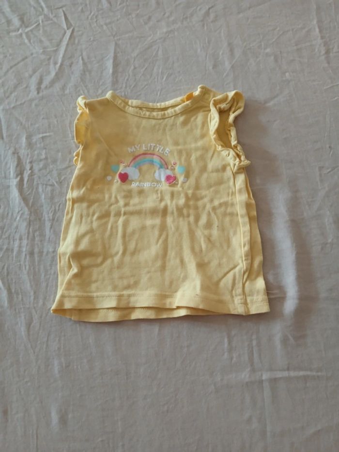 Tee-shirt manches courtes 3 mois