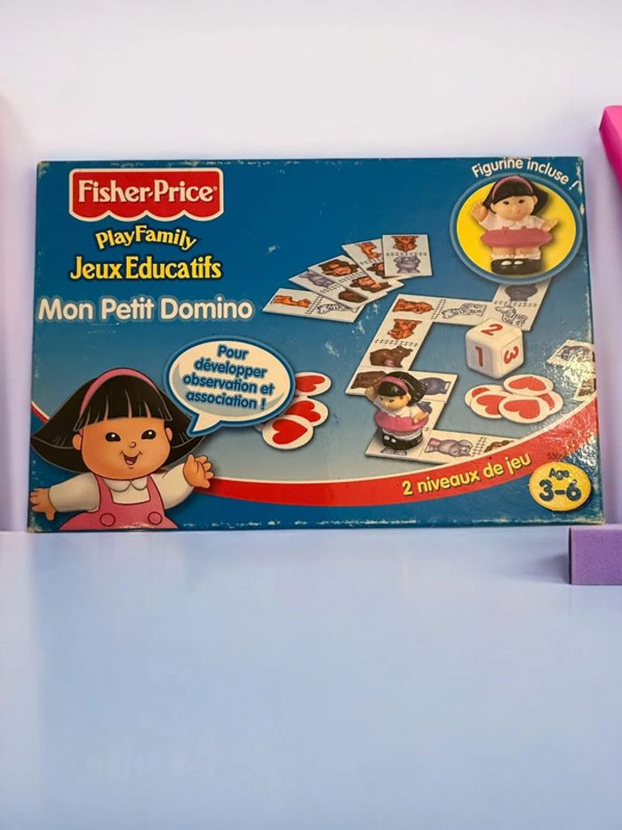 Jeu Mon Petit Domino Fisher Price 2001 - PlayFamily Sonia - photo numéro 16