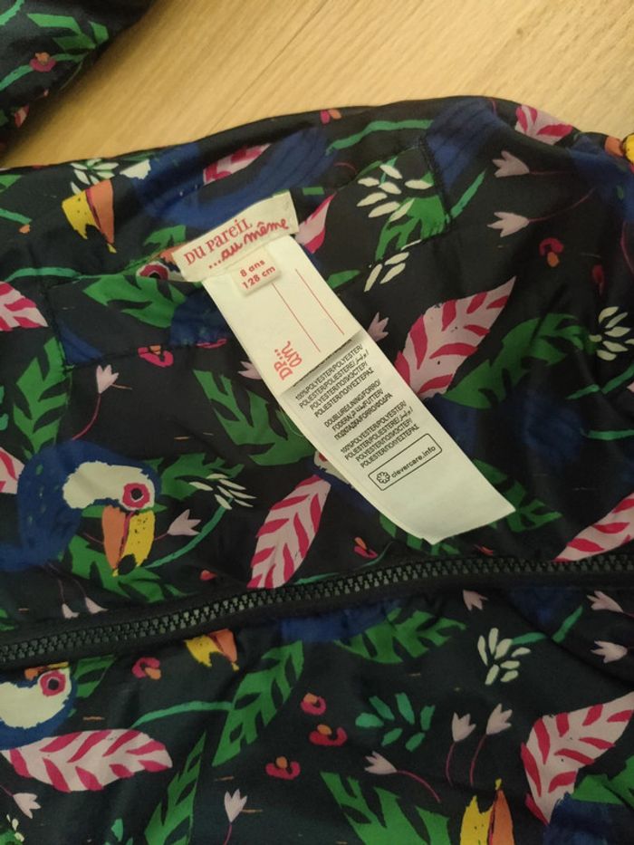 Veste réversible fourrure dpam taille 8 ans - photo numéro 5