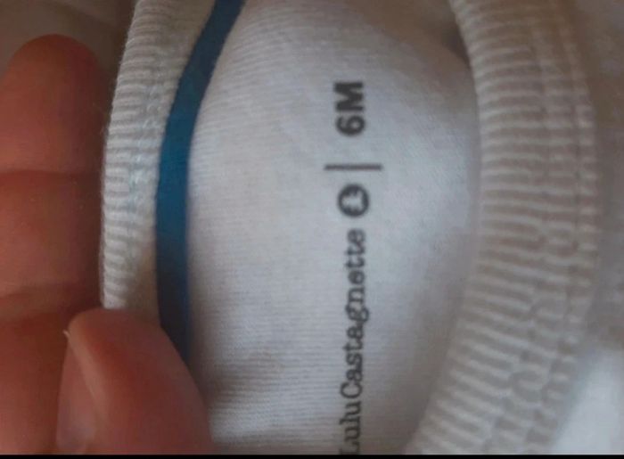 Haut tee shirt manche longue lulu castagnette - photo numéro 3