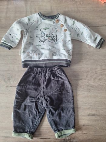Ensemble petit béguin