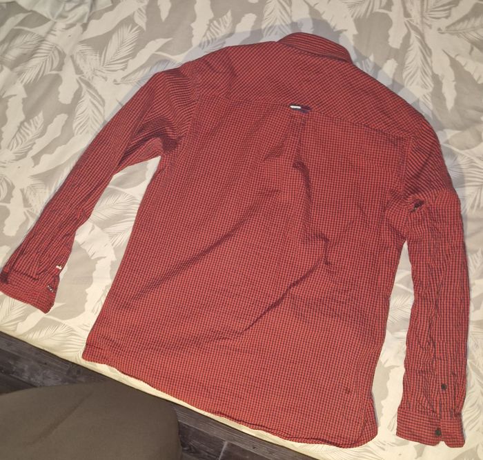 Chemise Tommy Hilfiger  rouge Xl Slimfit - photo numéro 2