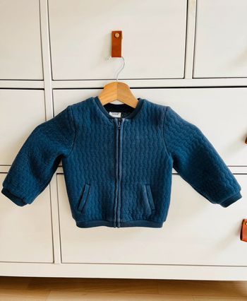 Gilet zippé 24 mois