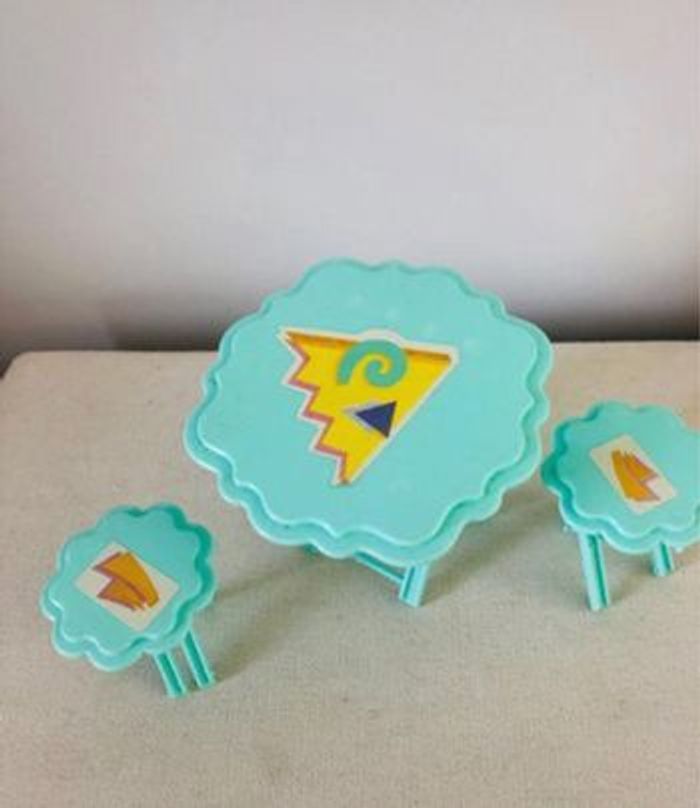 Ensemble chaises et table barbie boutique magasin - photo numéro 4