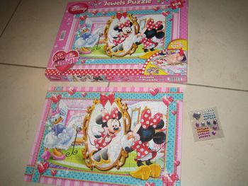 puzzle I love minnie 104 pièces clementoni neuf