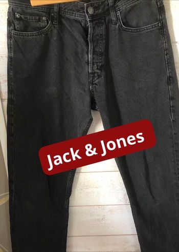 Jeans homme noir Jack & Jones taille 32/32