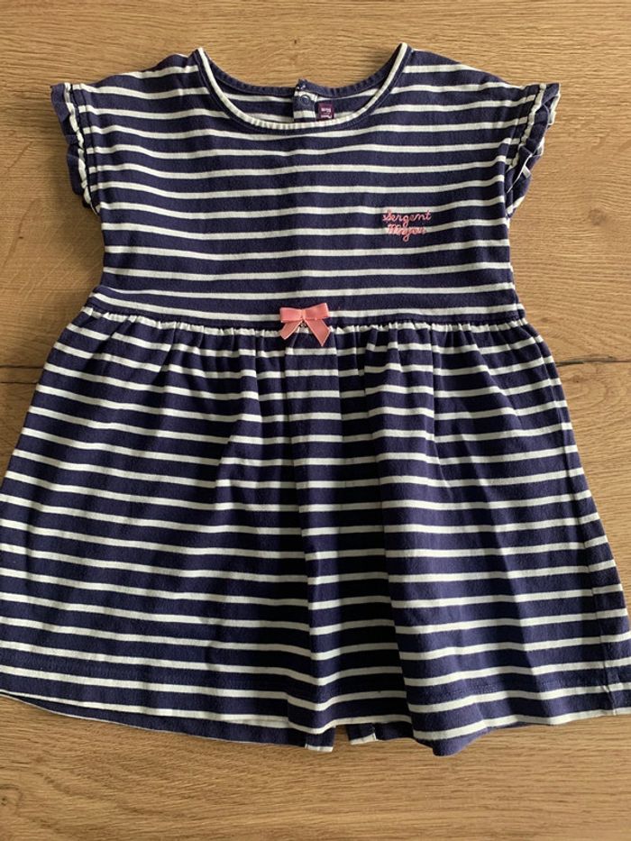 Robe rayé sergent major