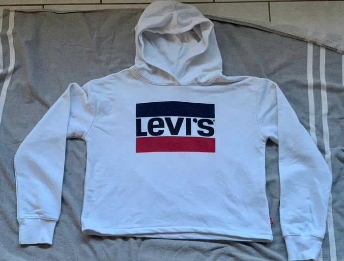 Sweet Levi’s fille16 ans crop top blanc (91) - photo numéro 2