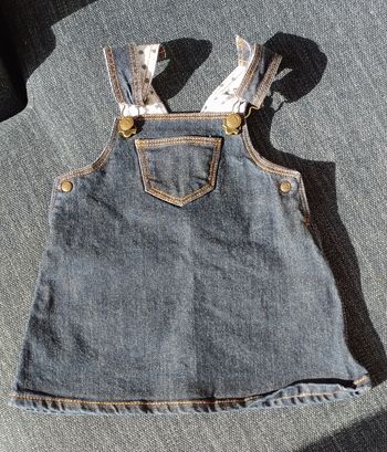 Robe en jeans 6 mois petit bateau