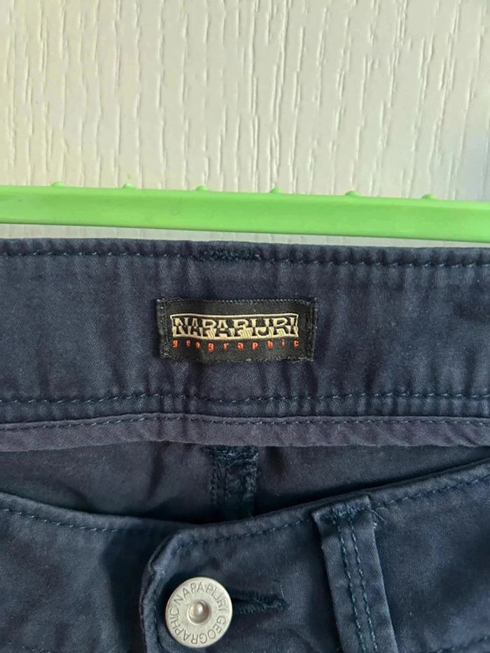 Pantacourt bleu napapijri - photo numéro 2