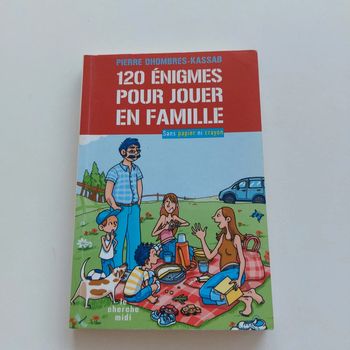 Livre - 120 Énigmes pour jouer en famille