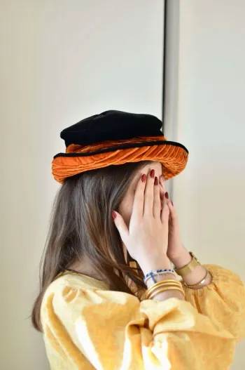 Chapeau avec une forme