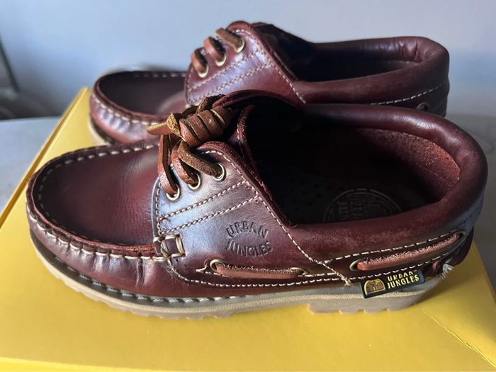 Magnifiques mocassins cuir enfants marron Urban Jungle - photo numéro 13