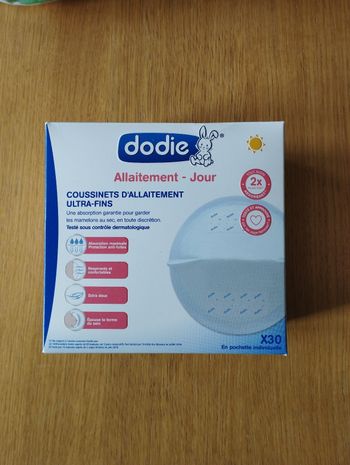 Coussinets d'allaitement Dodie Boîte neuve