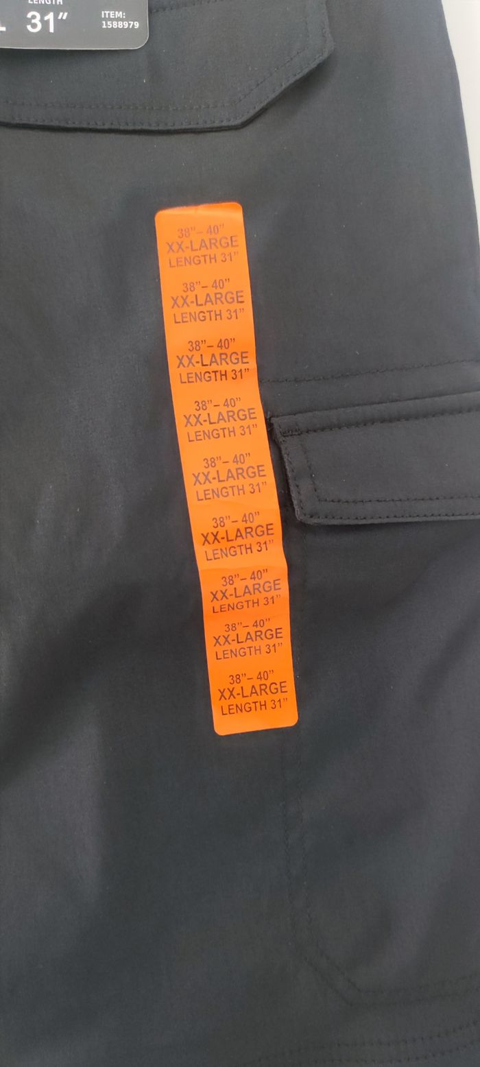 🖤 Pantalon cargo convertible homme Bc Clothing – Taille XXL / 2XL – Neuf avec étiquette - photo numéro 3