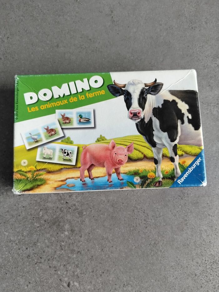 Jeu de domino Les animaux de la ferme - photo numéro 3