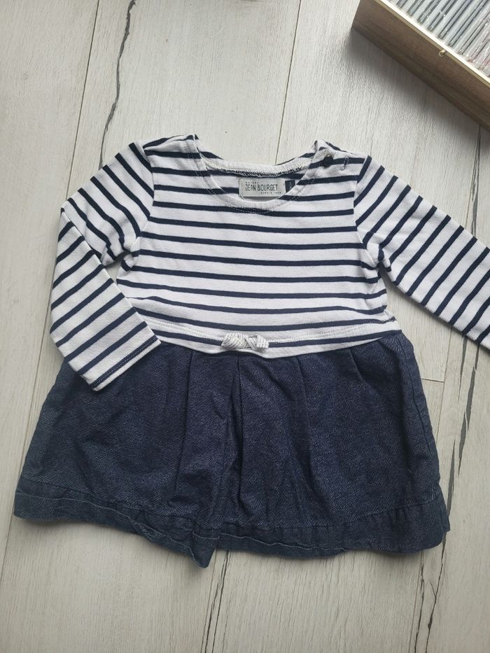 Robe mariniere 18mois jean bourget