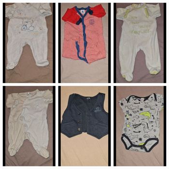 Lot 3 mois et 6 mois