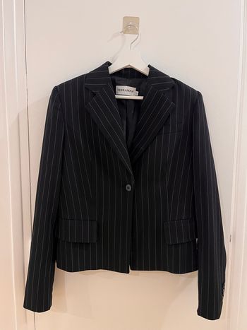 Blazer rayures verticales Terranova