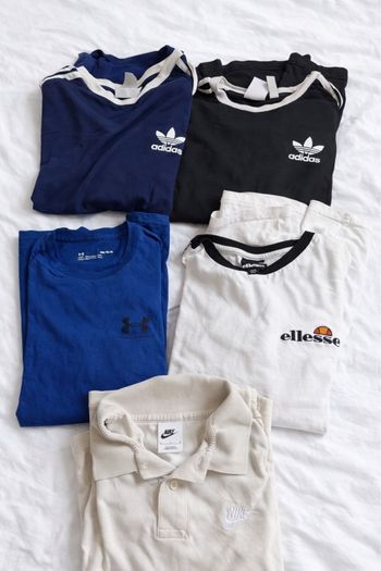 🔥🔥 lot 5 hauts nike adidas ellesse under armour – très bon état 🔥🔥