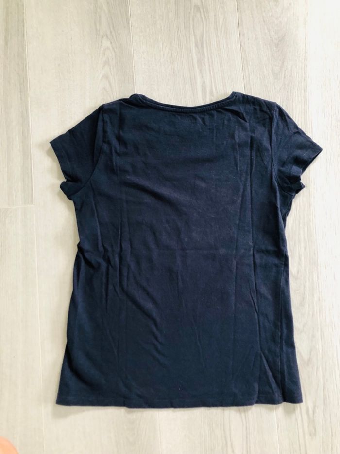 Tee shirt fille kiabi 12 ans coton coquillage - photo numéro 4