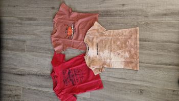 Lot de 3 tee shirts manches courtes, taille 5 ans