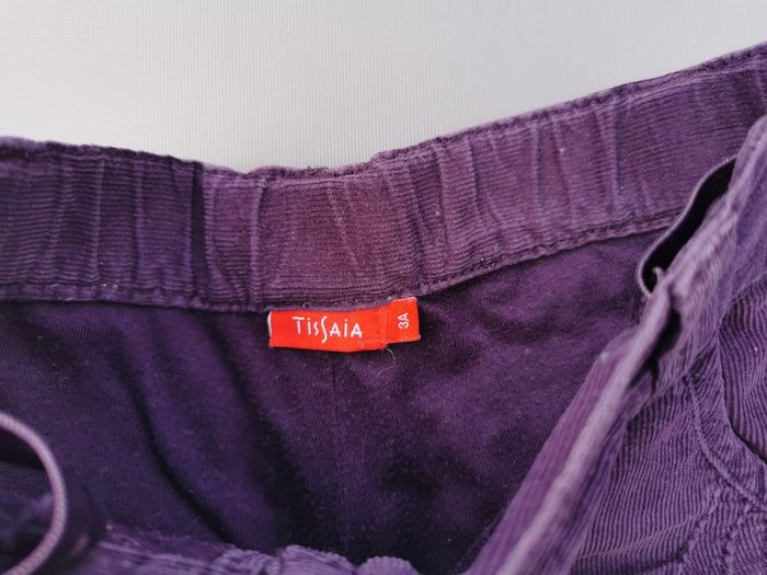 Short velours 3 ans fille Tissaïa - photo numéro 4