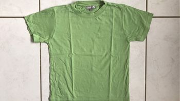 T-shirt manches courtes vert 5 ans