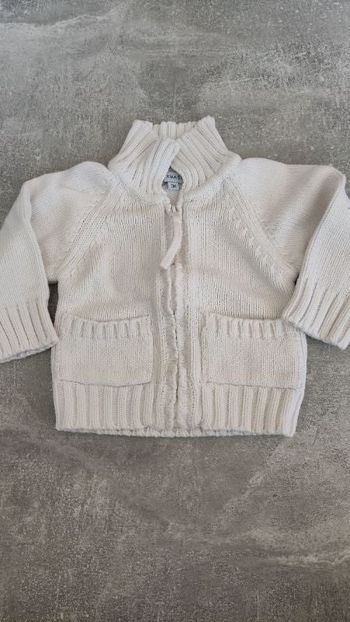 Gilet manches longues bébé garçon 3 mois