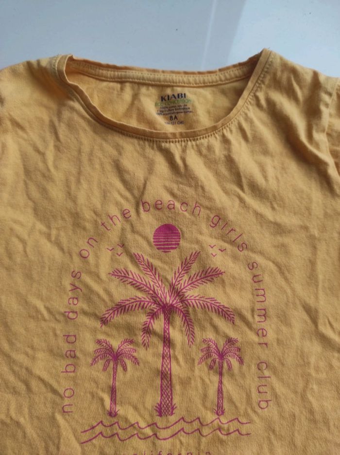 Tee-shirt manches courtes fille 8 ans - photo numéro 3