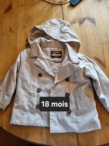 Manteau mi saison bebe fille