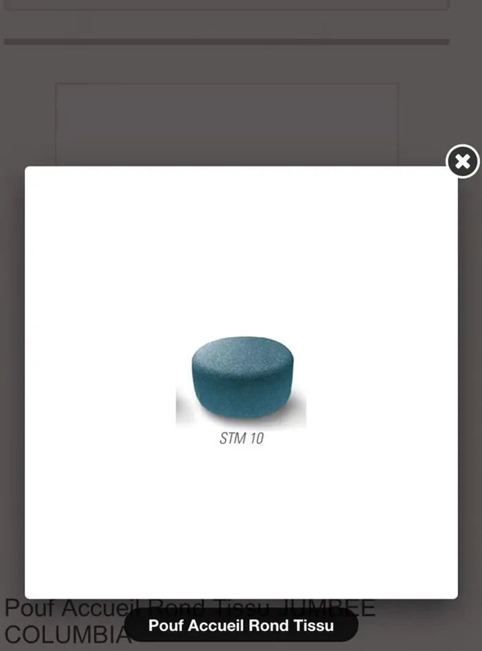 Pouf neuf made in Italy - photo numéro 5