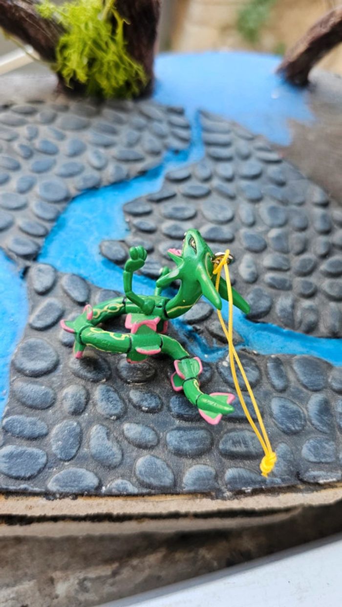 Super figurine Pokemon Nintendo porte clé rayquaza - photo numéro 6