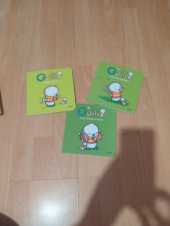 Guili C'est le printemps ! Lot de trois livres avec coffret