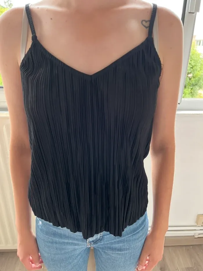Débardeur noir Jennyfer XS