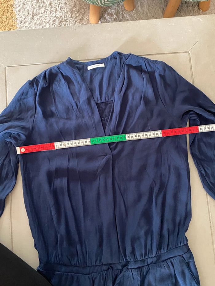 Robe Promod bleu marine taille 38 - photo numéro 12