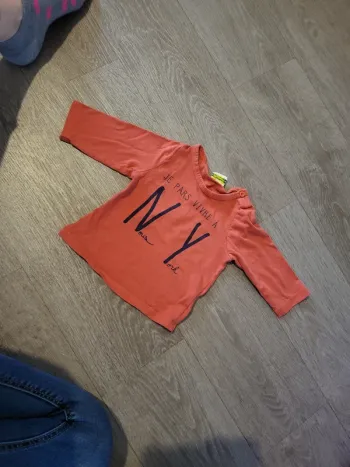 Pull fin manche longue 9 mois