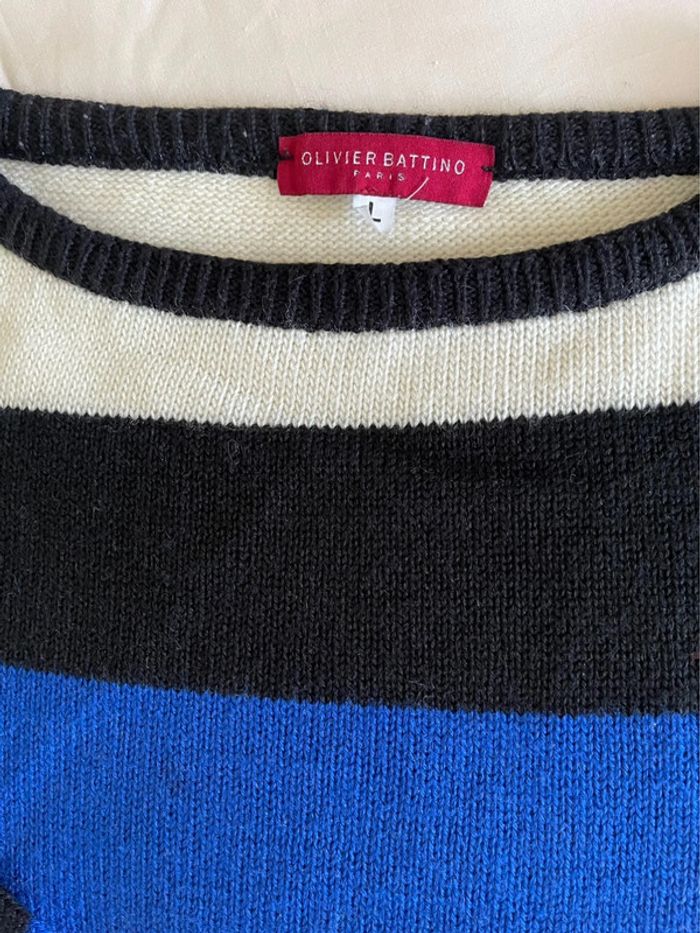 Pull d'été à rayures - photo numéro 4