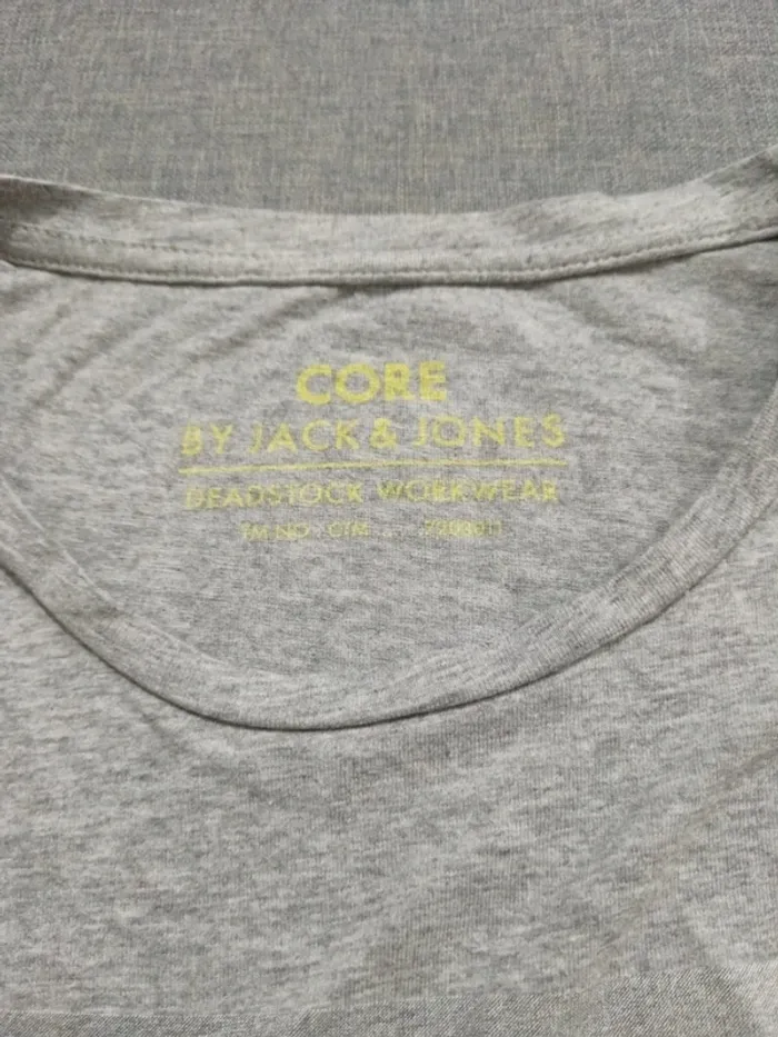 C65 t-shirt gris Jack&Jones L - photo numéro 3