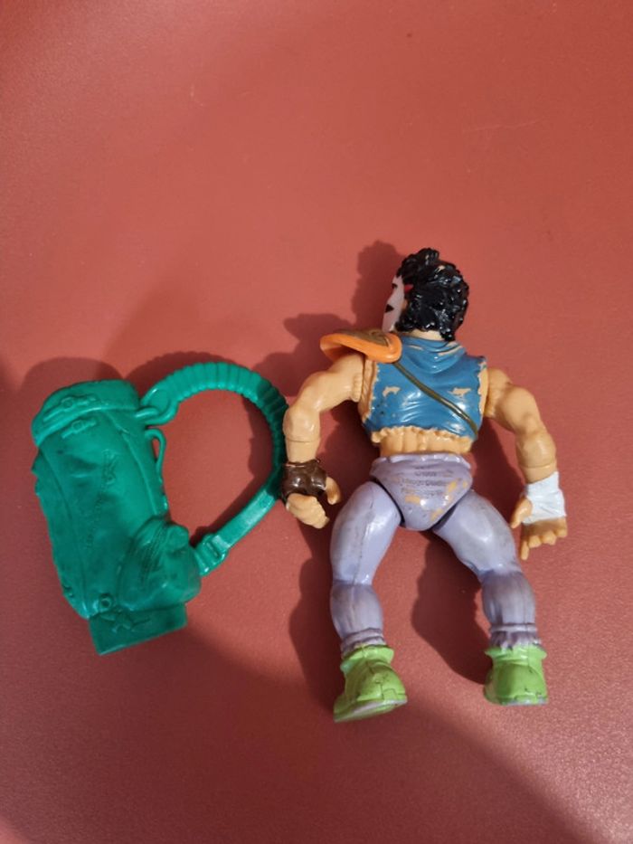 Casey Jones tmnt 1989 avec son sac , à renettoyer - photo numéro 7